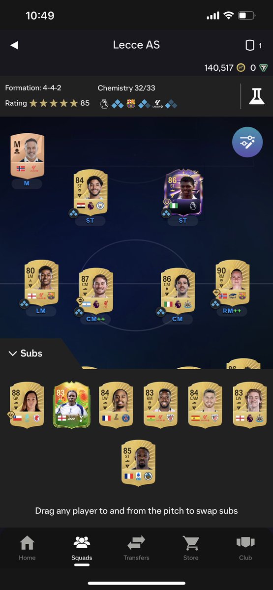 abo3za_FUT's tweet photo. حساب سوني fc26 للبيع 
(هانسن،ساليبا،…الخ
الحساب فيه 150k كوينز تقريبا
السوق مفتوح 
بالتطبيق والسوني 
للبيع بسعر مناسب جدا🔥
الوسيط / @alsayed_fut او @Abu7amza10 https://t.co/rQj4DLe2Kt