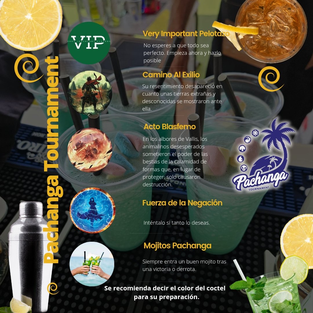 Pachangatorneo's tweet photo. Aqui tenemos la mejor carta que es nuestra carta de los cócteles 😜.

Traemos una variedad para que puedas disfrutarlos tras tus victorias o que te entre mejor la derrota y verlo de manera diferente. 

Ya mañana estamos disfrutando del Pachanga Tournament. https://t.co/Wpkb8wvkEl