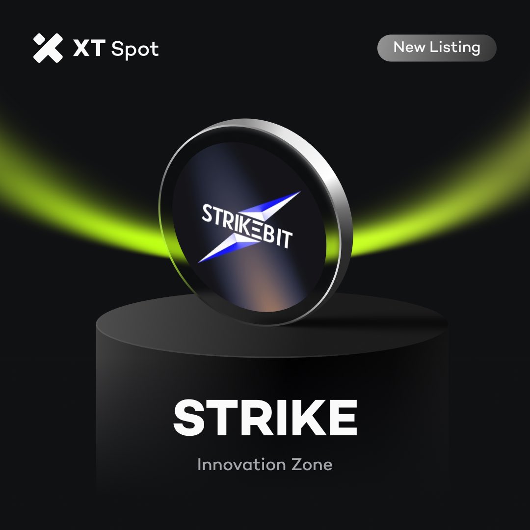 🚀 New Listing: $STRIKE (StrikeBit AI) @StrikeBitDeFI ✓ Deposit: 09:00 on  October 02, 2025 (UTC) ✓ Trading: 09:00 on October 02, 2025 (UTC) ✓  Withdrawal: 09:00 on October 03, 2025 (UTC) Trade NOW ⤵️  https://t.co/8lirhEPltU #XT #XTListing