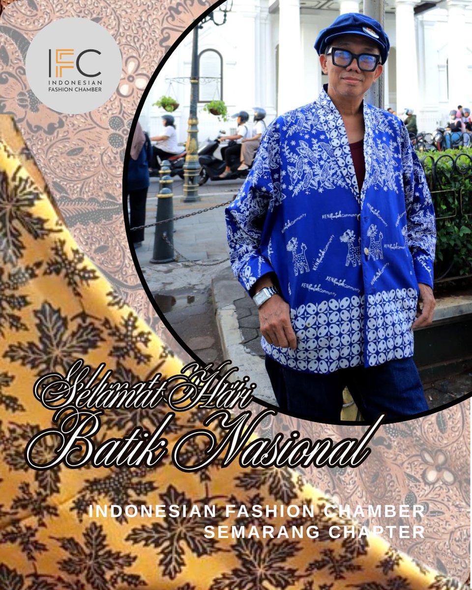 mackgun's tweet photo. Selamat memperingati Hari Batik Nasional
2 Oktober 2025 https://t.co/iRPkABYX27