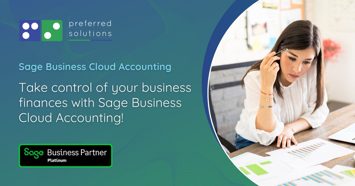 prefsolutions's tweet image. Get your finances organised with Sage Business Cloud Accounting. With invoicing, inventory management, and expense tracking, you can streamline your business operations and boost productivity. Take control of your finances today. Learn more: zurl.co/pNnYN