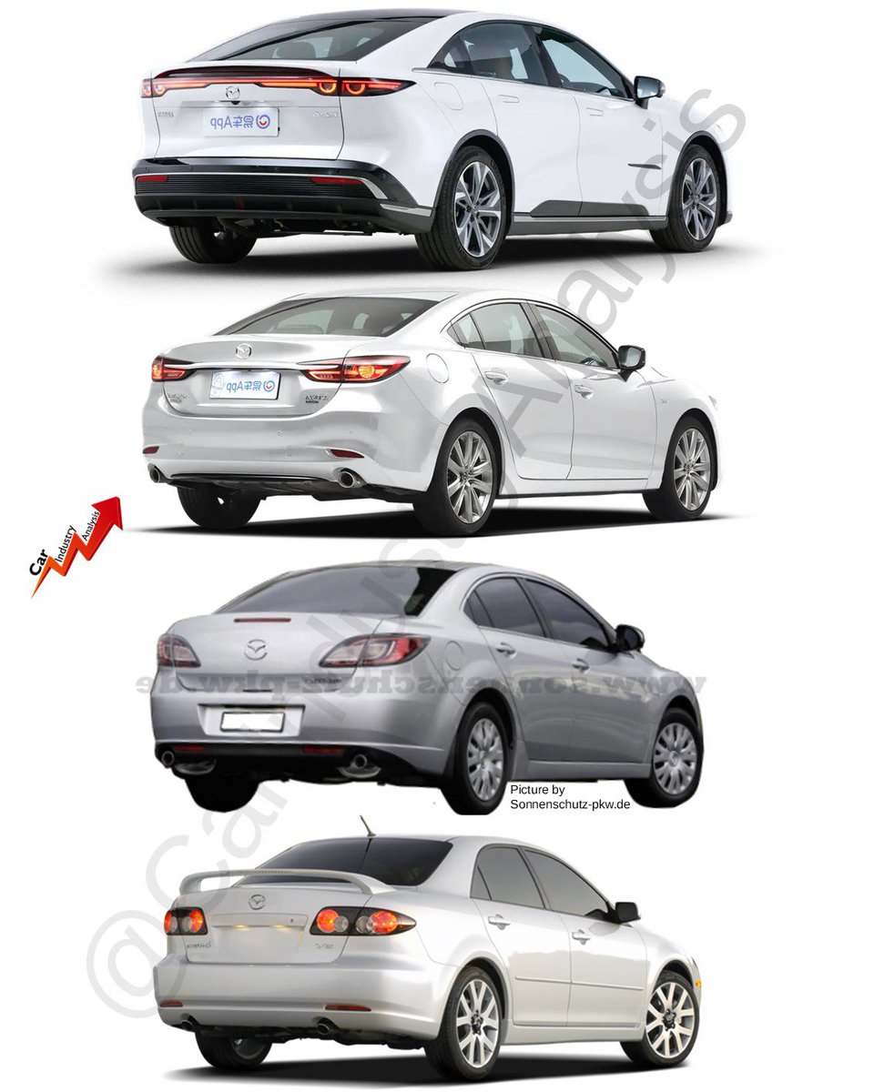 lovecarindustry's tweet photo. Which generation of the Mazda6 has more character?
#carindustryanalysis #felipemunoz #automotive #mazda #mazda6 #mazda6e #mazdaez6 #cardesign #cardesigner https://t.co/gucoiZ7ise
