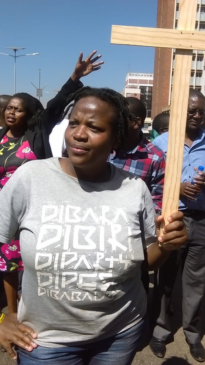 This is Zukiswa Wanner in 2016 in Harare, joining a protest to reject the bond notes. Zukiswa is one of the Global Citizens abducted by the Israel Occupying Force. We demand the urgent release of Zukiswa Wanner, Mandla Mandela and all the volunteers abducted from