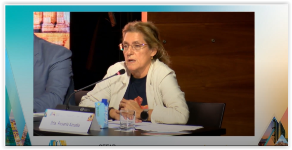 CongresoSEFAP's tweet photo. Rosario Azcutia, Gerente de AP de @SaludMadrid en el acto inaugural de #28congresoSEFAP: " El papel del FAP es clave por su capacidad innovadora, su capacidad de adaptación, su solvencia cientifico técnica, su trabajo en seguridad del paciente,..." https://t.co/MgFlvf2L70