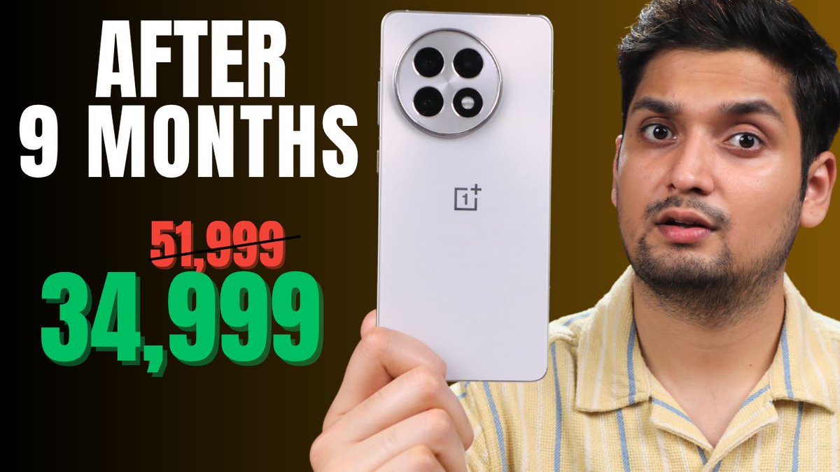 jagranhitech's tweet image. OnePlus 13R Review After Price Cut 🔥

Should you buy it now or wait for something better? Here’s the real truth after the massive discount! 📱⚡

youtu.be/-41PWCLzHk8?si…

#OnePlus13R #OnePlus13 #OnePlusIndia #BigBillionDays #AmazonSale #FlipkartDeals #OnePlusPhone