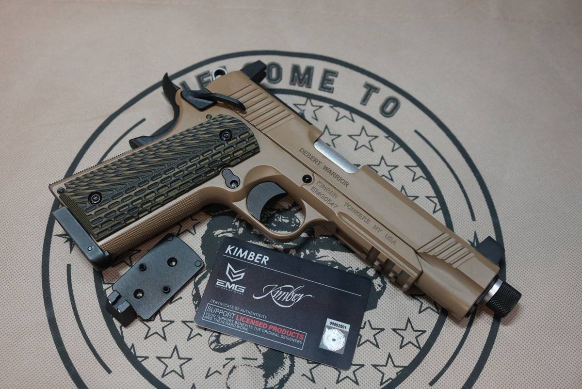 jkarmy_int's tweet image. A Glance of the EMG KIMBER Licensed
KIMBER 1911 family 🫶🏽
#emg #kimber #1911 #m1911 #gbbp
