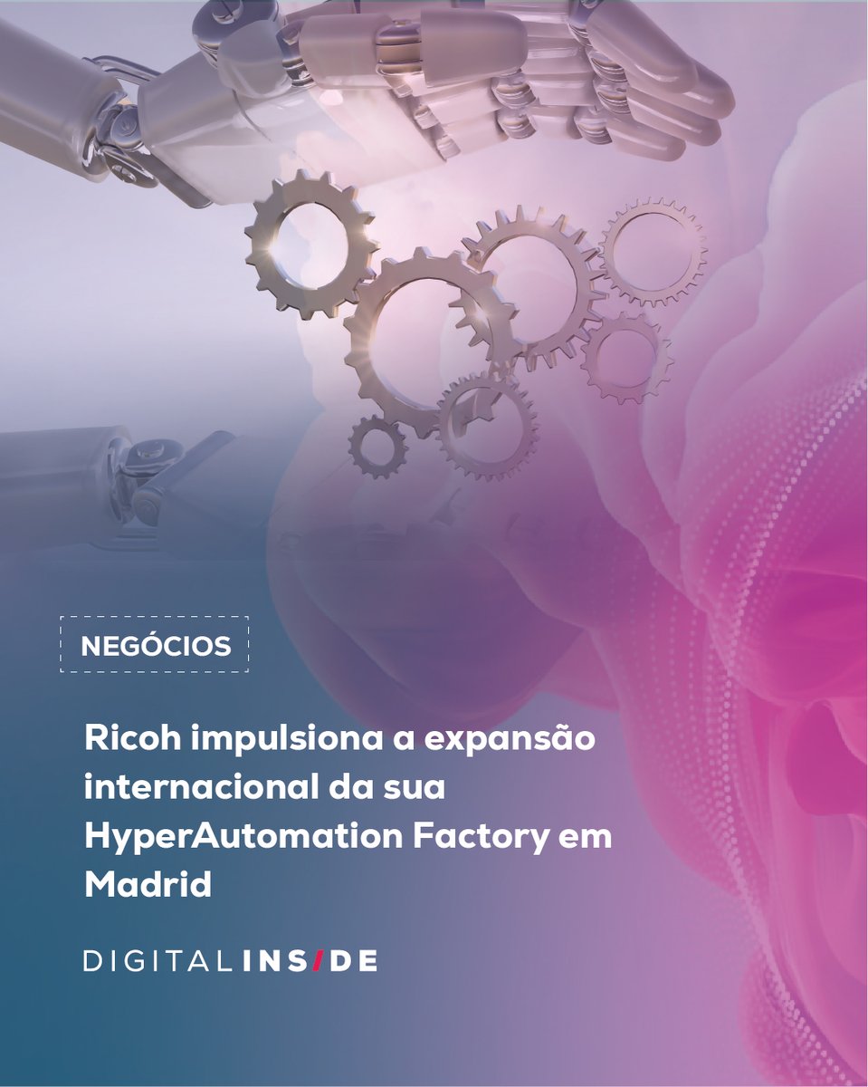 digitalinsidept's tweet image. A HyperAutomation Factory da Ricoh em Madrid celebra dois anos com 350 clientes, 140 profissionais, mais de metade das receitas vindas da Europa, reforço em dados e IA e reconhecimento interno na região EMEA.
👉 digitalinside.sapo.pt/ricoh-impulsio…
#ECONOMIA #HYPERAUTOMATION #RICOH