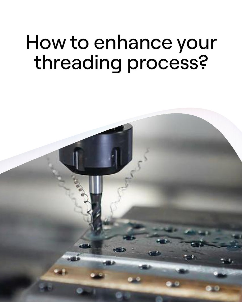 Whether you’re cutting steel or aluminum, the right tooling can mean faster setups, better threads &amp; less downtime.

📥 Grab our free whitepaper for real-world tips: smarter tools, longer life, lower cost👉 ow.ly/tALj50X1WKL