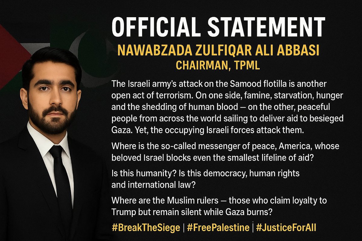 7. 44 nations sailed for justice. Israel answered with force. Humanity must choose sides.
#GlobalSumudFlotilla
<a href="/hrw/">Human Rights Watch</a> <a href="/amnesty/">Amnesty International</a>