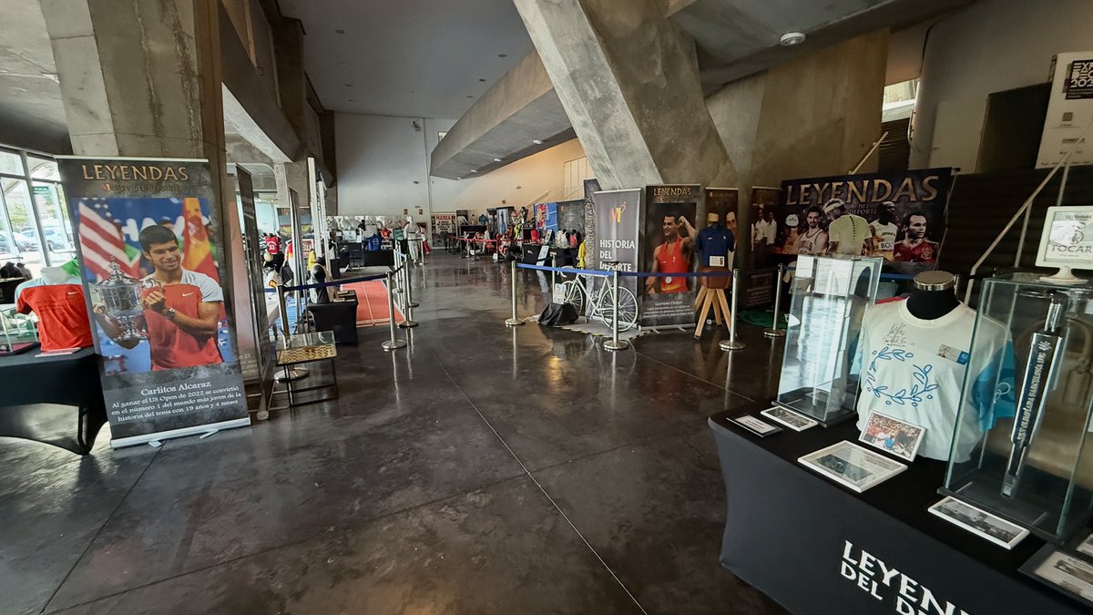 Hoy abre EXPODECA, la gran cita del deporte canario. Estaremos presente con ‘Leyendas del Deporte’

ℹ️ 200 objetos, incluidas las grandes gestas del deporte isleño

👉 Del 2 al 5oct. Entrada libre. <a href="/recintoferialtf/">RecintoFerialTf</a> 

🙏 <a href="/CabildoTenerife/">Cabildo de Tenerife</a> <a href="/DXTenerife/">Deportes Tenerife</a> y <a href="/YolandaMoline/">Yolanda Moliné Rodríguez</a> por invitarnos