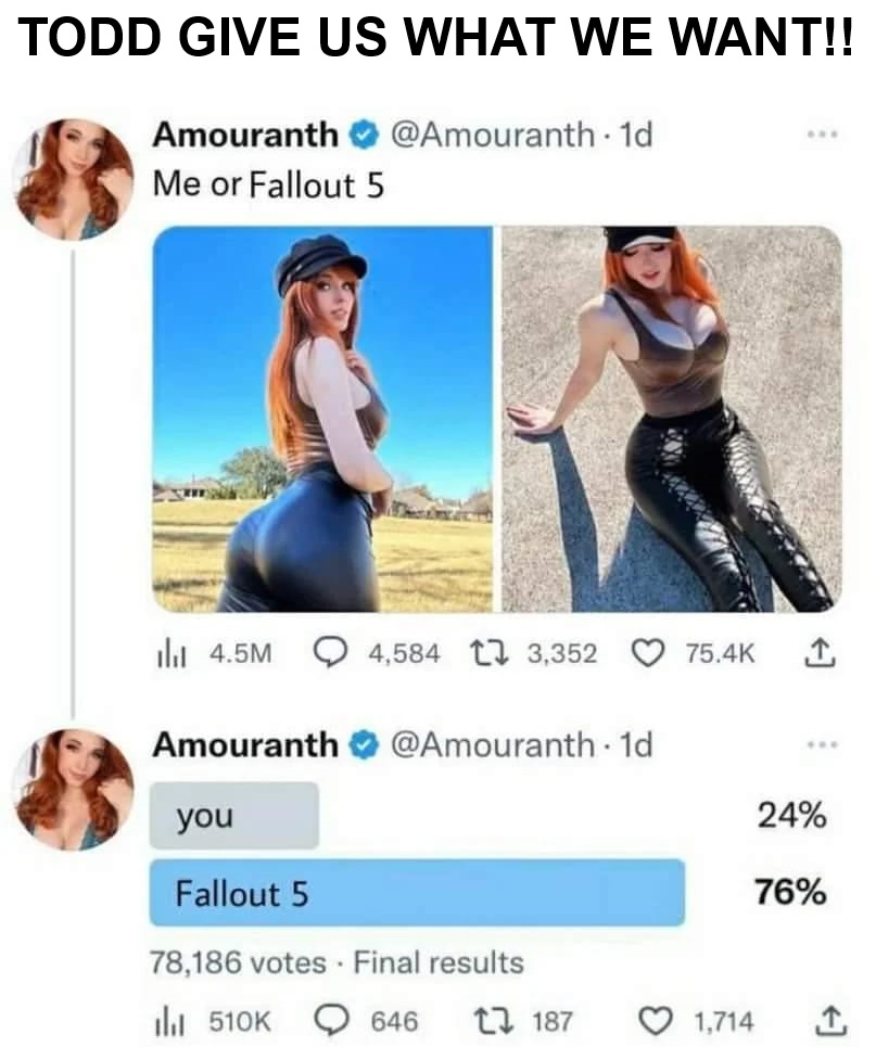 TheVaultTecInc's tweet photo. Yess Todd! https://t.co/zTdMdSuUeV