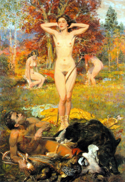 naturisminart's tweet photo. Zdenek Burian (1905 – 1981, Czech)
Cruel Diana https://t.co/87kqQhC9vT