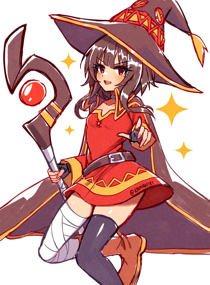 めぐみん(このすば) 「Megumin 【rkgk oct 2/31】 #このすば #konosuba」|🅶🅸🅶🅸🛠🐇SAKURACON AA2133のイラスト