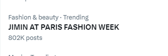 guideforjm's tweet photo. LETS GO 1M!!

JIMIN AT PARIS FASHION WEEK  
DIOR GLOBAL AMBASSADOR JIMIN
  #JiminxDior #DiorSS26 #PFW
@dior https://t.co/xGhzPm6W2s