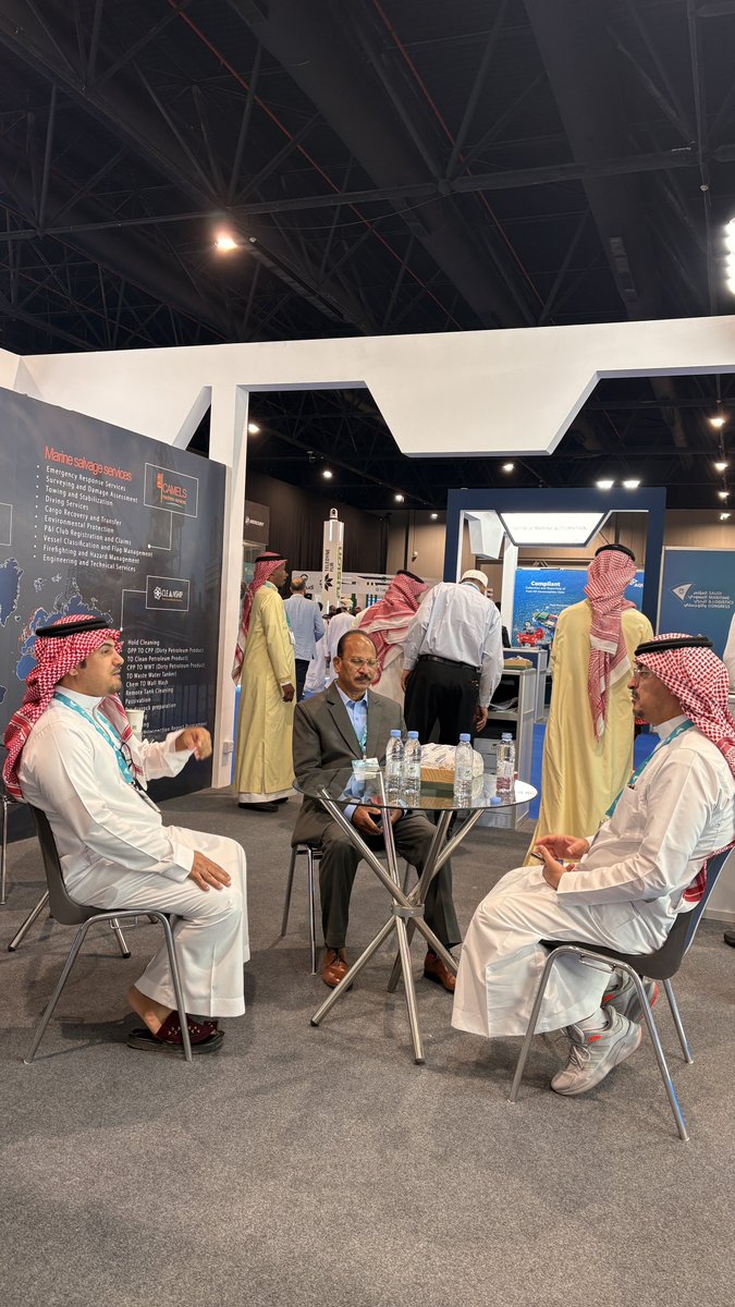 3camelsms's tweet image. Day 2 at #SaudiMaritimeExpo – connecting with partners and exploring collaborative opportunities in the maritime sector.

#MaritimeInnovation 
#LogisticsFuture 
#SaudiMaritimeExpo #MaritimeServices #Dhahran #MarineIndustry #Innovation
