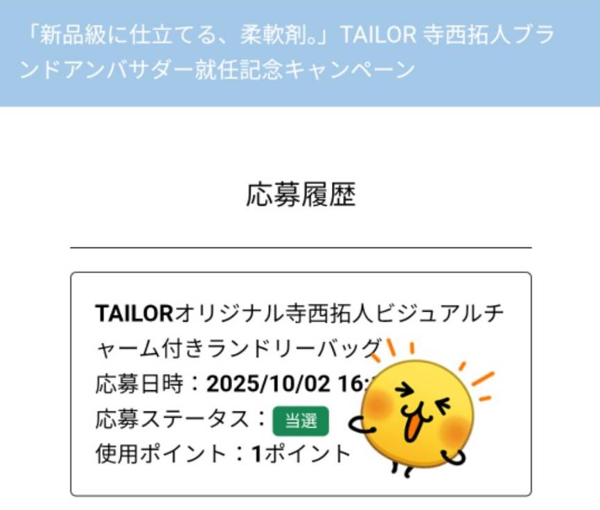 寺西拓人 ランドリーバッグ TAILOR ランドリーバッグ＆アクリルチャーム 寺西拓人 TAILOR