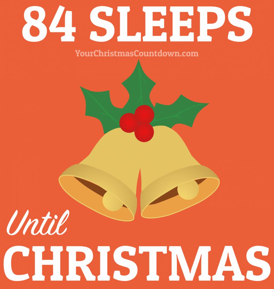 84 SLEEPS UNTIL #CHRISTMAS!
 👉 YourChristmasCountdown.com 🎄🎅