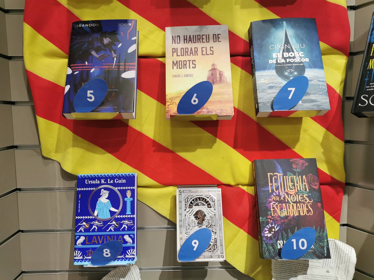 🏆 Els 10 📚 més 💸 en CAT al #Setembre2025 🏆

🥇 <a href="/BrandSanderson/">Brandon Sanderson</a> Elantris <a href="/DunaLlibres/">Duna Llibres</a>
🥈 Jordi Escoin Homs <a href="/ardidome/">Jordi Escoin Homs</a> i Eduard Martí L'efecte taca d'oli/Infestació <a href="/Chronos_cat/">Editorial Chronos</a>
🥉 <a href="/AlbertFontimar/">Albert Font M</a> Titans - Chronos

Llistat 👇🏻

instagram.com/p/DPTLHdFjV7N/
