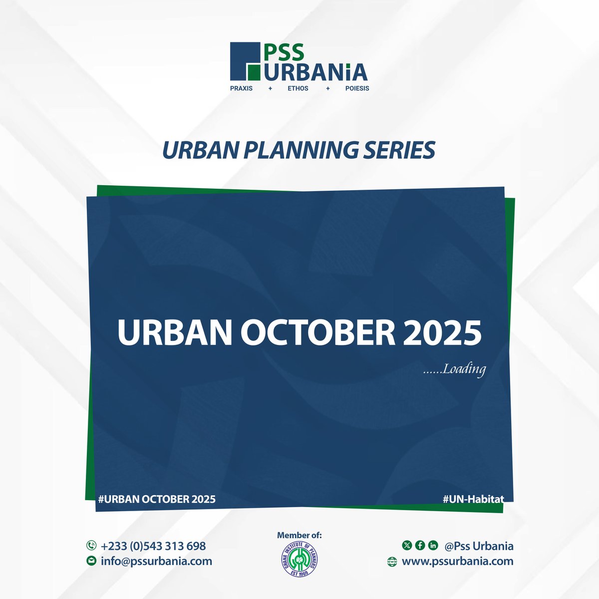 PSSUrbania's tweet photo. October is #UrbanOctober 🌍 A time to rethink our cities. Join our Urban Planning Series as we explore solutions toward sustainable, resilient urban futures. #UrbanPlanning #SustainableCities #ResilientCities #UrbanDevelopment https://t.co/f3xPzkY92l