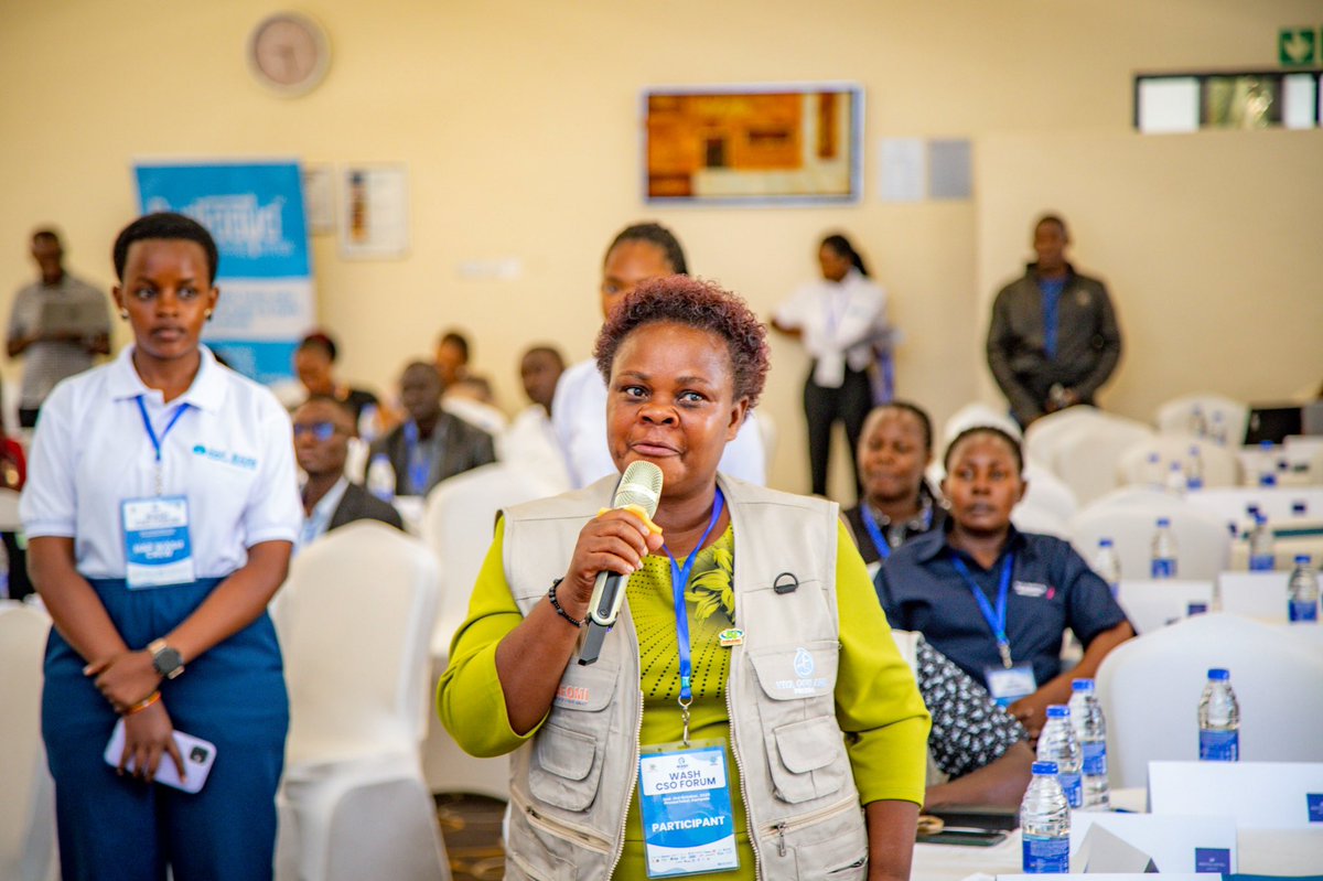 💧 Excited to join the #CSOForum2025!
At Viva con Agua Uganda, we’re pushing for stronger #WASH systems, inclusive #MHM, &amp; bold advocacy to ensure every Ugandan has access to safe water, sanitation &amp; dignity.

#Advocacy #WASH4All #MHM