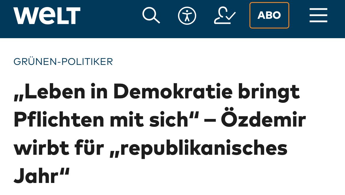 “Republikanisches Jahr”? Ich mache mir Sorgen, was diejenigen bei der Grünen Jugend darunter verstehen, die einer sozialistischen Räterepublik näherstehen als der Bundesrepublik. WK