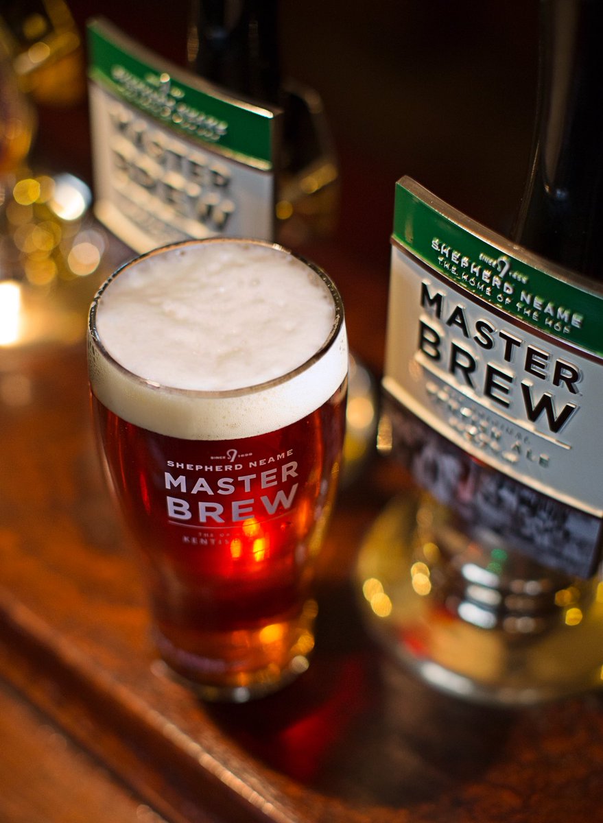 We are celebrating Thursday with a pint of Masterbrew - cheers! 🍻 

#shepherdneame #faversham #thirstythursday