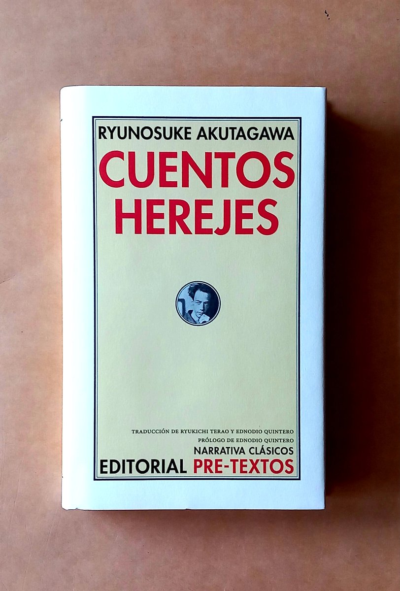 Saltus_Altus's tweet image. «CUENTOS HEREJES», de Ryunosuke AKUTAGAWA (1892-1927): las misiones cristianas en el Japón (XVI-XVII) bajo la mirada imaginativa y heterodoxa del gran narrador japonés. RESEÑA en: wp.me/p144UL-ZJ Publicados por @PreTextosLibros (2025)