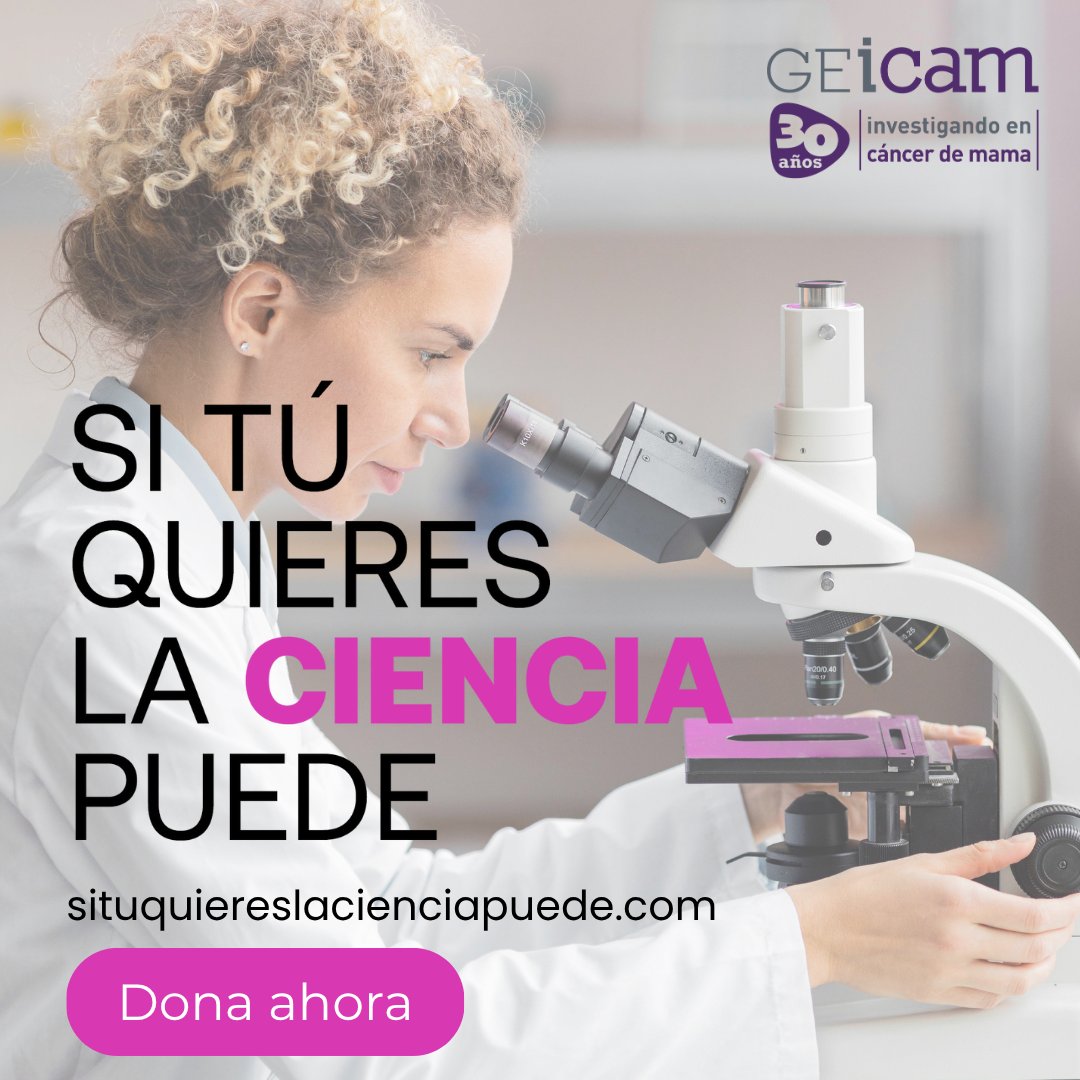 GEICAM - Cáncer de mama tweet media