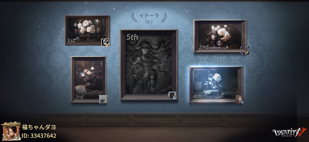 NppXl's tweet photo. 私と一緒に「identityV」で遊ぼう！ https://t.co/cpvHWGphD0