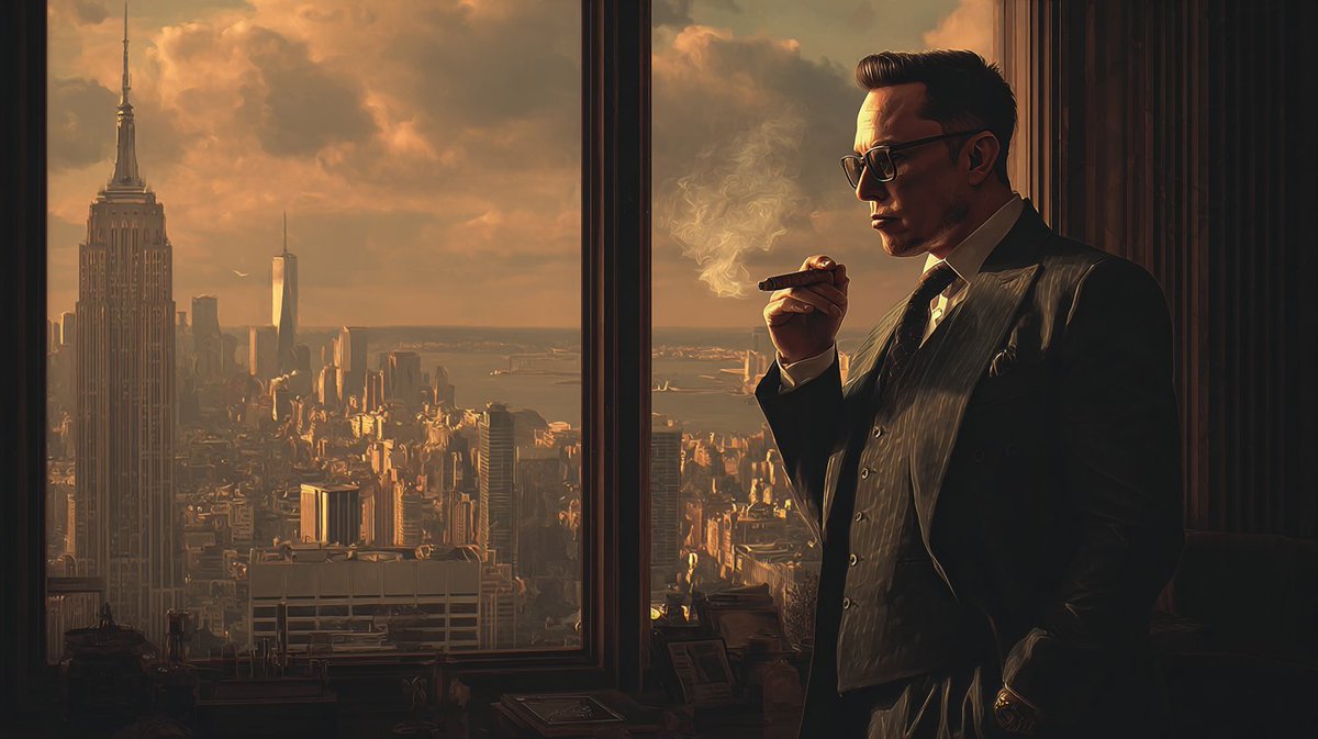 Always thinking and planning! 

Dogefather