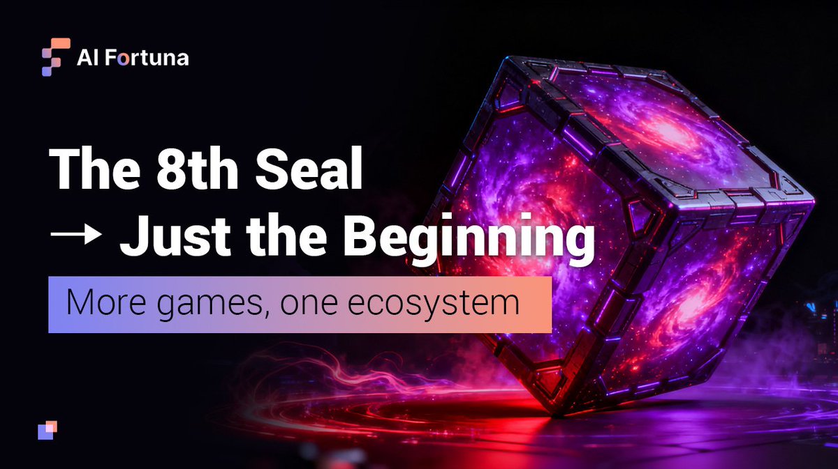 aiFtnProtocol's tweet image. 🚀 The 8th Seal is just the beginning.
More sub-games.
More creators with the no-code engine.
More global players sharing the same $FUSD–$AGT loop.
🌍 This is the foundation of a new AI-driven GameFi era.
#AIFortuna #wb3 #BSC