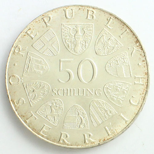 1710年ザルツブルグ 2 クルーザー銀貨フランツ アントン フォン ハラッハ 1710年ザルツブルグ 2 クルーザー銀貨フランツ アントン フォン