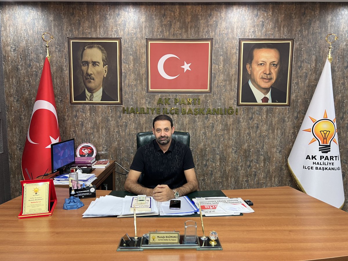 Haliliye İçin;

Bugün AK Parti İlçe Başkanlığımızda Nöbetçimiz;

İlçe Yönetim Kurulu Üyemiz
Sn. Abdurrahman VEZİROĞLU 

Soru, görüş ve önerileriniz için:
📞 (0414) 216 16 62

<a href="/RTErdogan/">Recep Tayyip Erdoğan</a> <a href="/abuyukgumus/">Ahmet Büyükgümüş</a> <a href="/bybekirbozdag/">Bekir  Bozdağ</a> <a href="/milhamigunbegi/">M.İlhami GÜNBEGİ</a> <a href="/hakanaksu058/">Hakan AKSU 🇹🇷</a> <a href="/farukaytek/">Faruk Aytek</a> <a href="/mbagmanci63/">MUSTAFA BAĞMANCI</a> <a href="/SbrKnk/">Sabri KONAK</a>