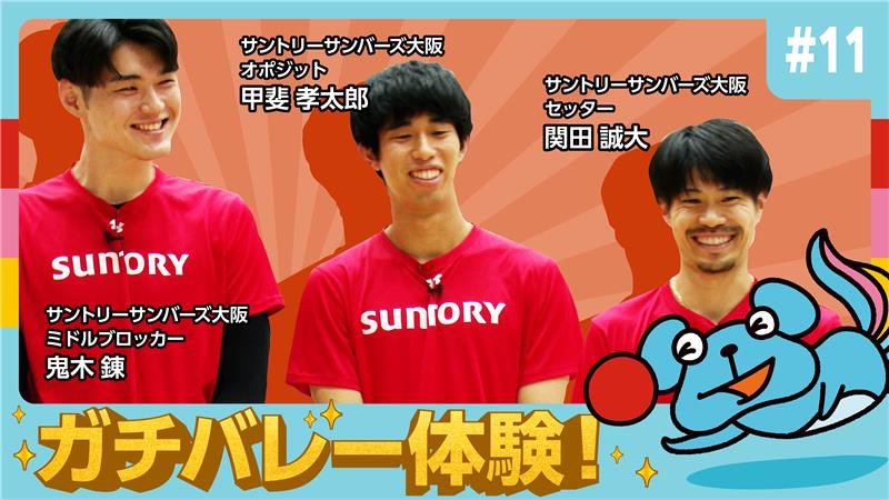 ／ サントリースポーツYouTube更新#11 ＼  サンバーズの選手たちにアタック、ブロック、トスの技術を間近で見せてもらい、実際にMCがガチでバレーボールを体験する企画🏐🐦‍🔥
 
普段の試合中継や練習風景では絶対に見られない特別画角でお届け☺️✨
  ▼動画はこちら
m.youtube.com/watch?v=bhDSjK…