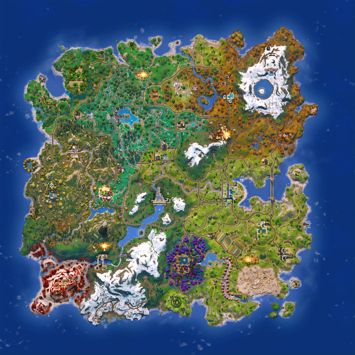 #Fortnite v37.40 Map‼️