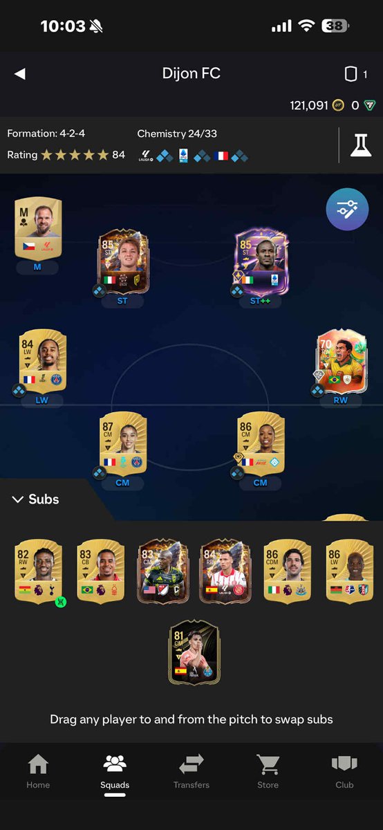 abo3za_FUT's tweet photo. حساب سوني fc26 للبيع 
الحساب فيه 120k كوينز
السوق مفتوح 
بالتطبيق والسوني 
للبيع 
الوسيط / @alsayed_fut او @Ab https://t.co/m91GAIklZc