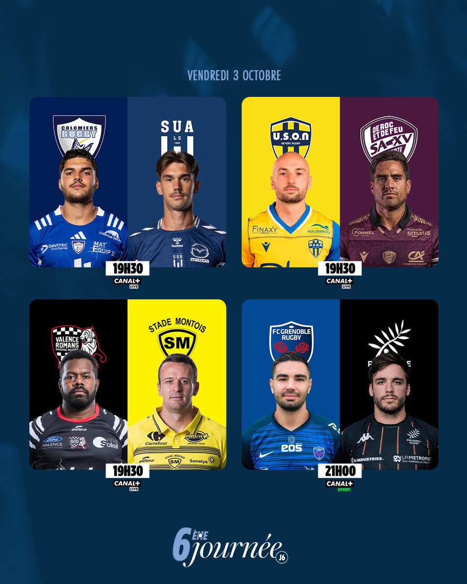 Rugby PRO D2 tweet media