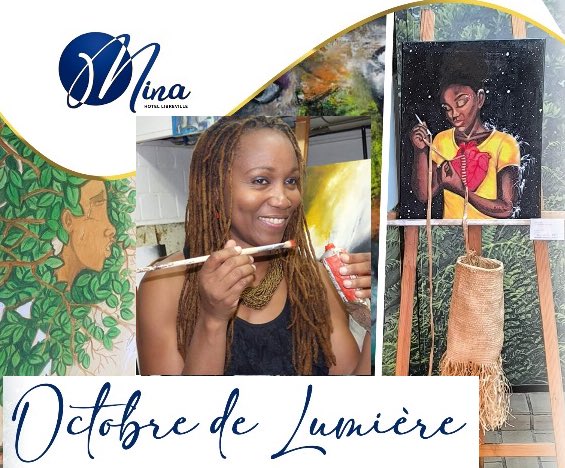 #Gabon:  Michelle Nze expose dès ce 3 octobre 2025, à 18h au Mina hôtel (ancien Onomo) de la Sablière.
Source : tendancegabon.net/michelle-nze-l…