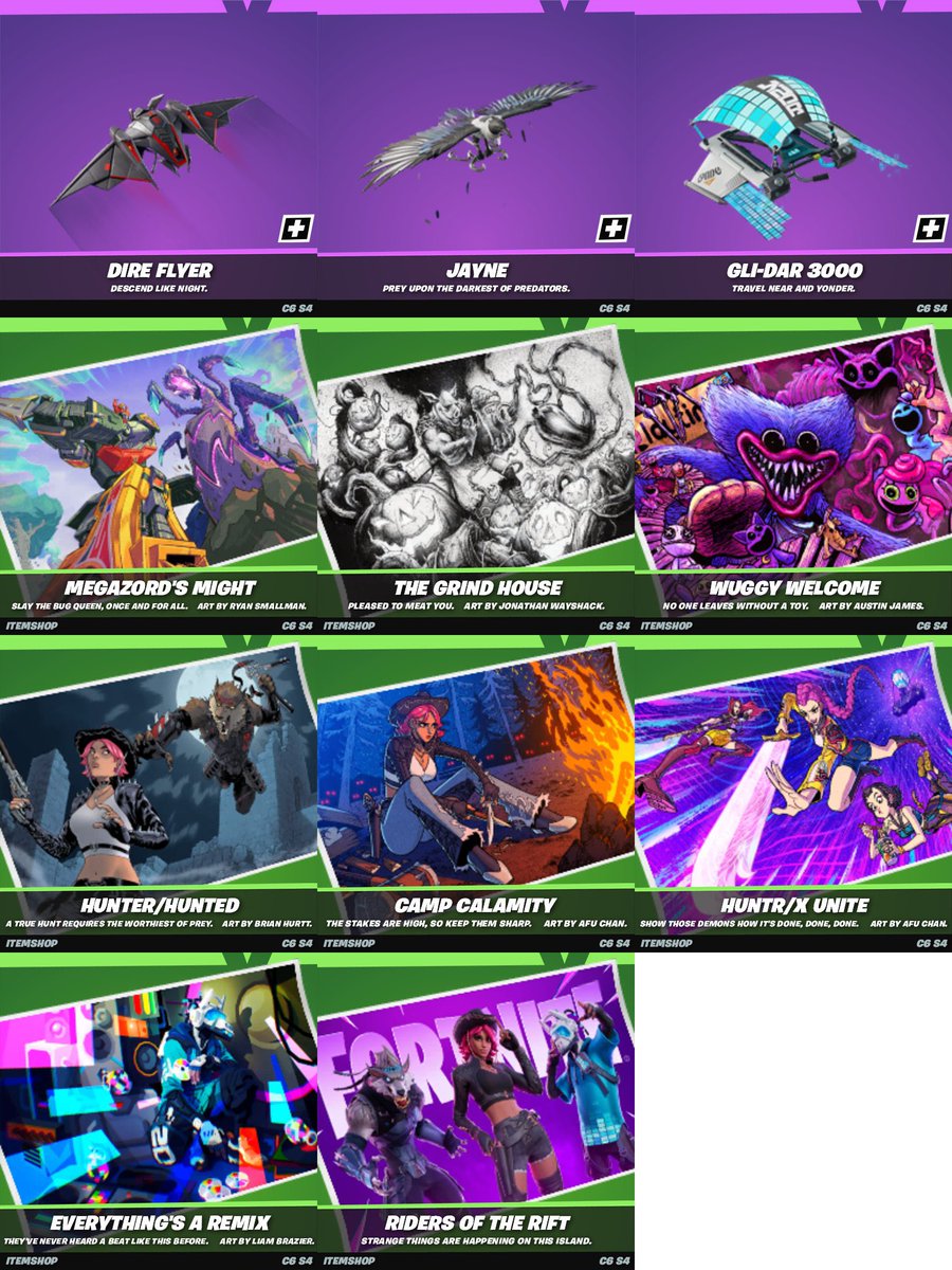 All New Gliders &amp; Loading Screens‼️

#fortnitemares