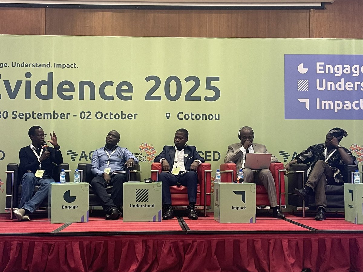 PACKS_Africa's tweet photo. Closing Day of #Evidence2025 in Cotonou! Over 3 days, we’ve seen stronger evidence use, continental cooperation, intersectoral collaboration & new standards of decision-making. Kudos to @Africa_evidence @acedafrica for placing Africa at the forefront of #EIDM. https://t.co/t2OSSyGeJq
