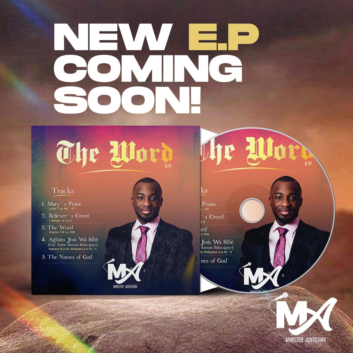 The Word EP by <a href="/MinAdeoluwa/">Adeoluwa Israel</a> is coming! Experience Mary's Praise, Believer's Creed, The Word, and more. Each song anchored in scripture, crafted for your worship experience. Special feature with Pastor Samson Boluwajaye. 

Learn more! minadeoluwa.com/2025/05/16/com…