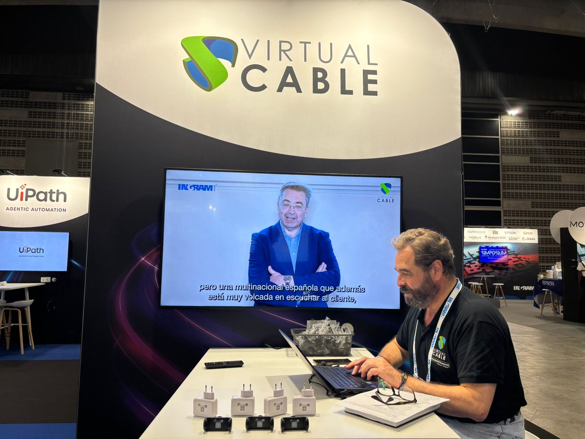 VirtualCable_'s tweet image. 📢 Ya estamos en el Simposium de @IngramMicroES

📍 Ven a visitarnos y descubre cómo impulsar el puesto de trabajo digital con #UDSEnterprise

🎤 A las 12h te esperamos en nuestra ponencia:  “Del reto a la oportunidad: #SmartDigitalWorkplace como motor de negocio para el canal”