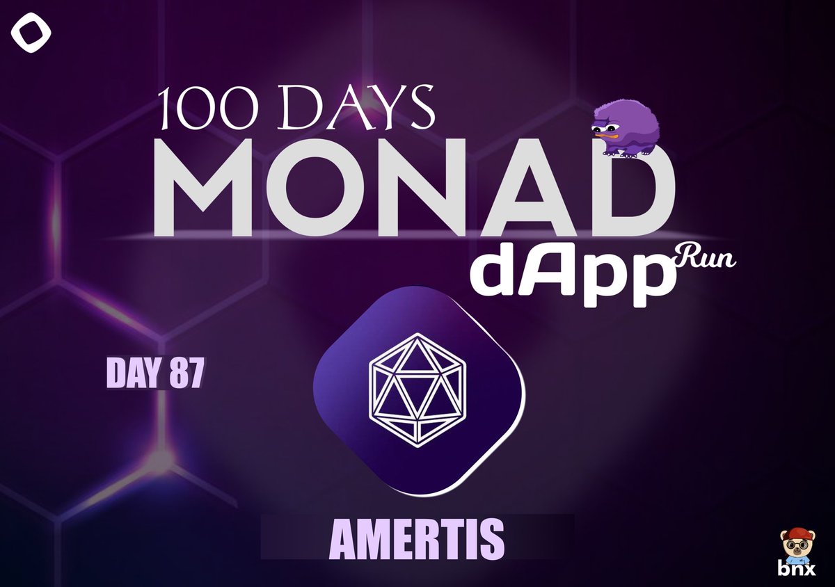r_banx's tweet image. Ever tried swapping tokens and ended up with worse rates than you expected? Or watched slippage eat away at your trade?
@AmertisExchange @monad @cryptunez @keoneHD
That’s the reality of fragmented DeFi too many pools, too much friction, and not enough efficiency.
DAY 87,…