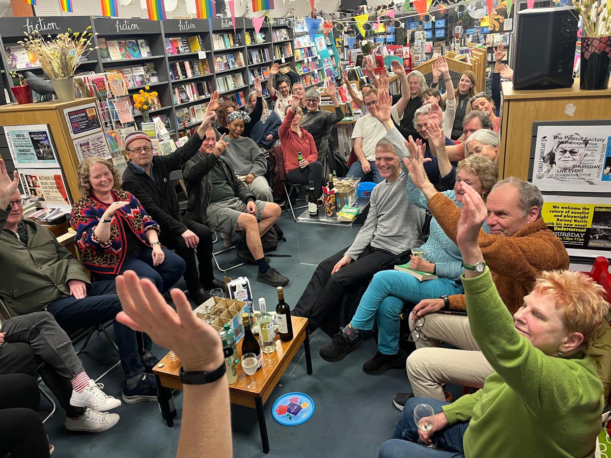 Last night we had our first bookgroup without Jon. The chosen book was Godwin by Joseph O’Neill.
We vote at the end to whether we would recommend it, and it was a firm YES!