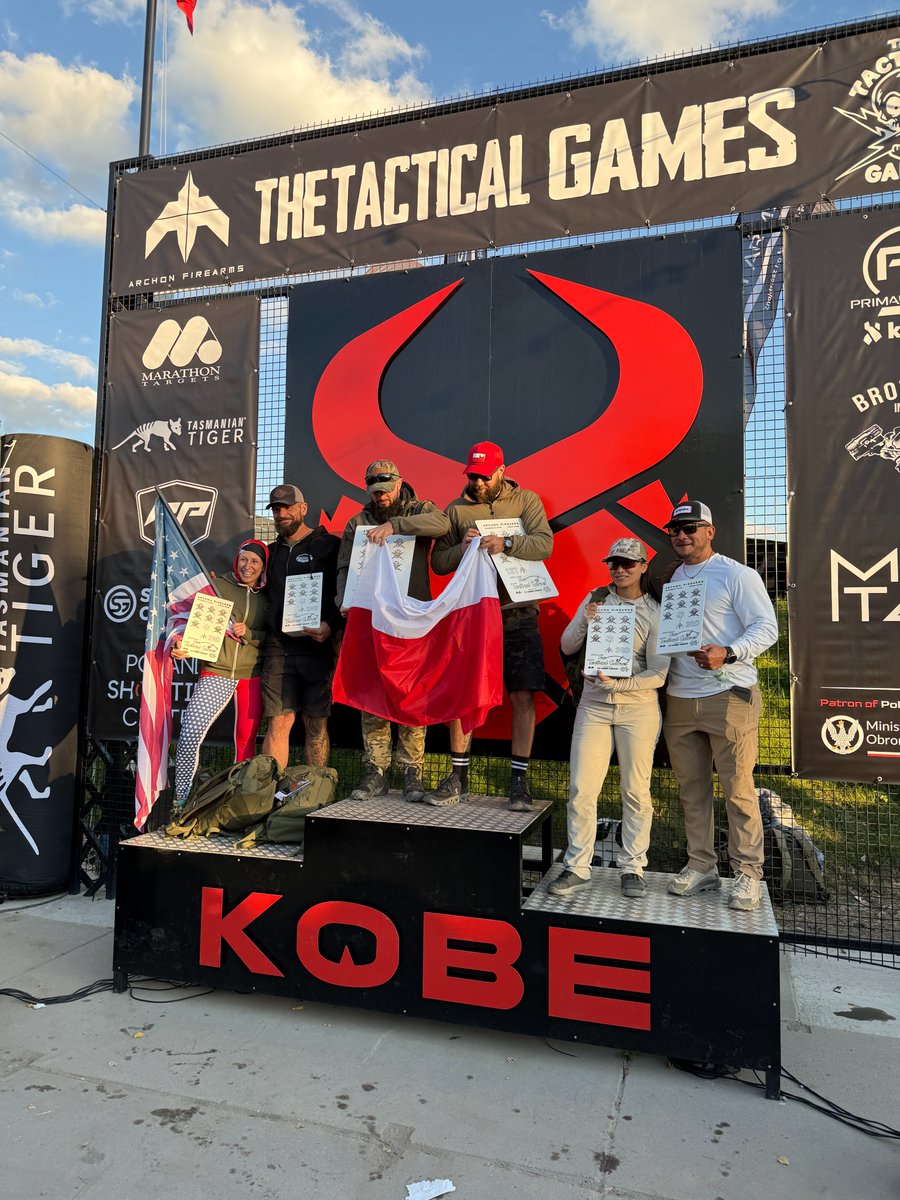 AimpointUSA's tweet photo. 🥉Team Aimpoint lands on the podium at The Tactical Games Poland! 🇵🇱

Katie takes home 3rd in the Women’s Elite Division.
@karatehottiemma and Josh claim 3rd in the Teams Division.

Great work, guys!

#TacticalGames #TeamAimpoint https://t.co/MvMpYiTZjf