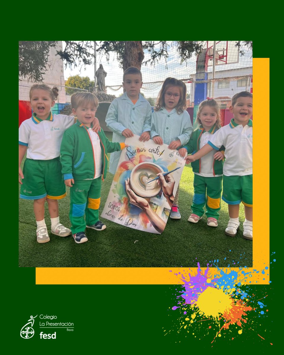 🎨 Itinerario Pastoral 2025-2026

¡Somos arte, somos obras de Dios!
Este curso nos inspira el lema “Somos obras de Dios”: creados con amor, llenos de dones y llamados a transformar el mundo con belleza, verdad y bondad.

✨ ¡Descubramos el arte de ser hijos e hijas de Dios!