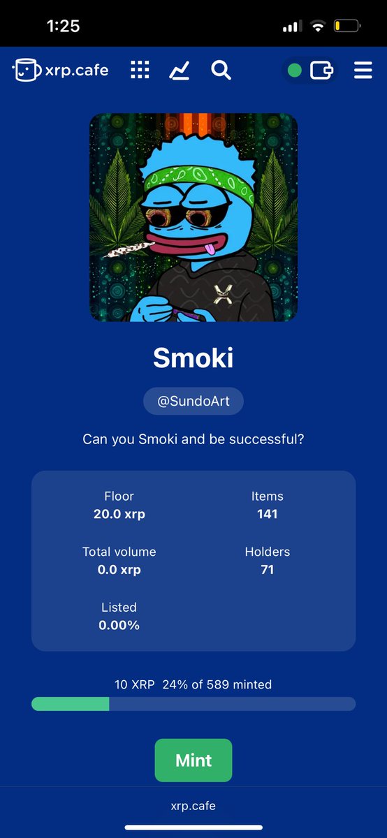First - 

If you haven’t claimed your Rituals Free 
Mints - go get them! You have 48 hours 

(There were only a few wallets who didn’t burn Ouroboros, so it is available to all previous holders) 

Second - 

Can you not mint a Smoki and be successful?