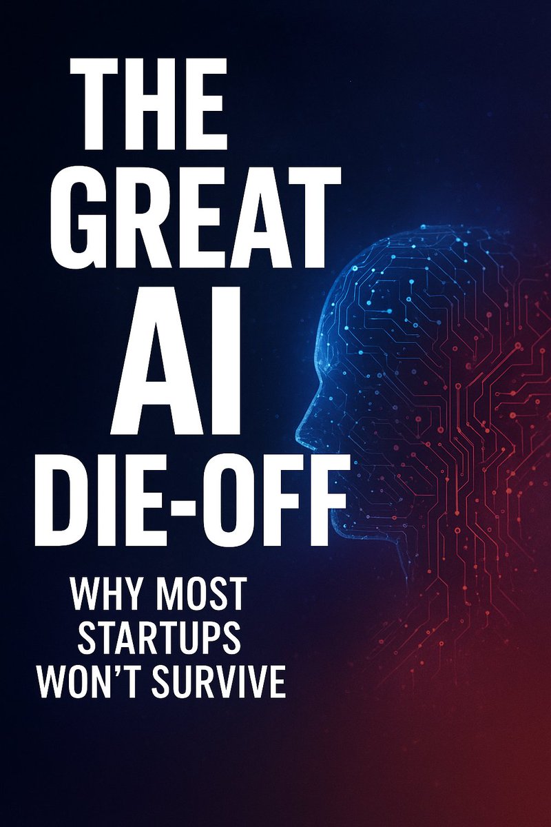 Thousands of #AI startups.
Billions in funding.
One brutal truth: most are doomed. ⚡

mehranmuslimiblog.com/2025/09/30/ais…