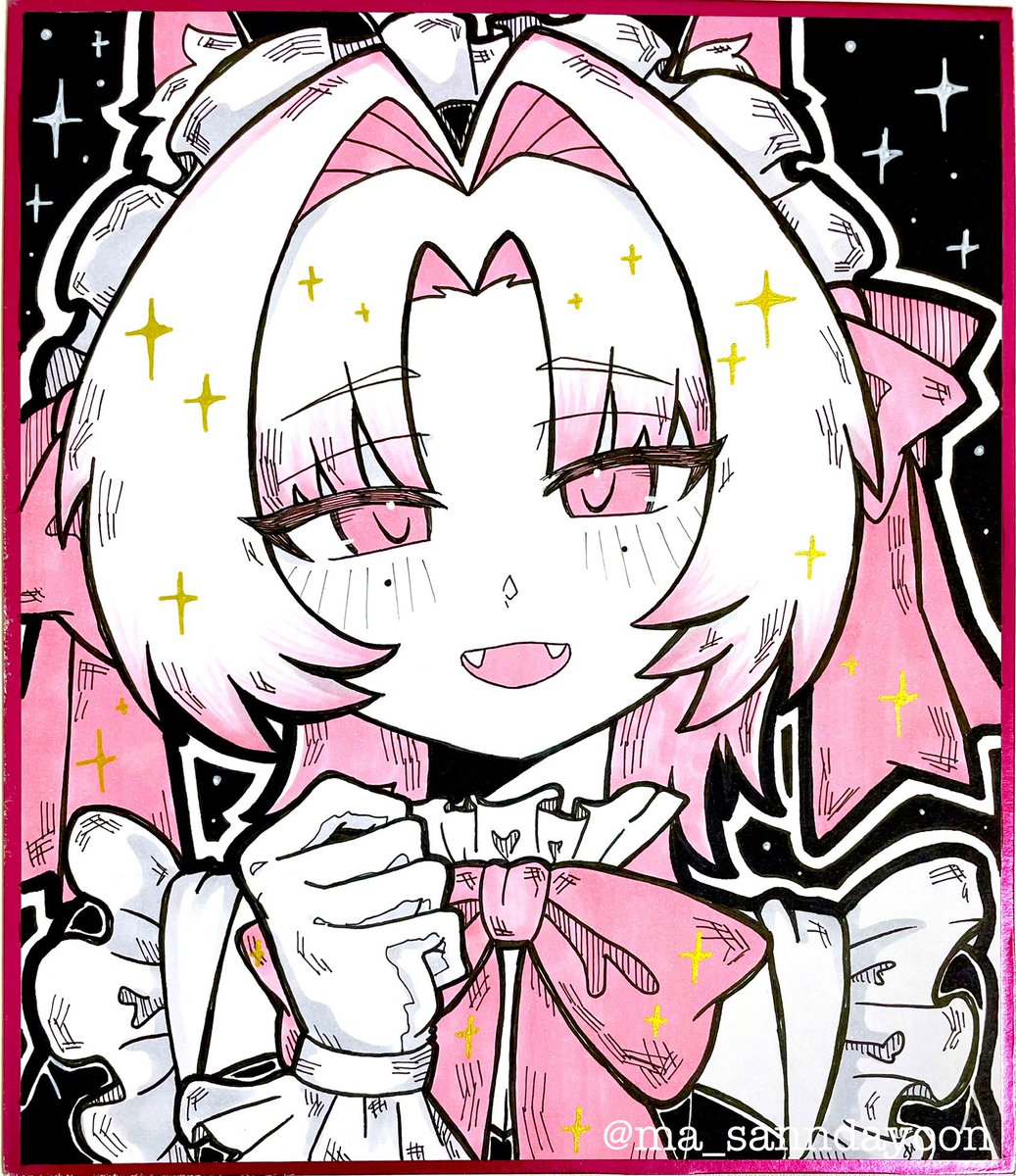 まーさん様② ま*め様 オリジナル手描きアナログイラスト 46 まー