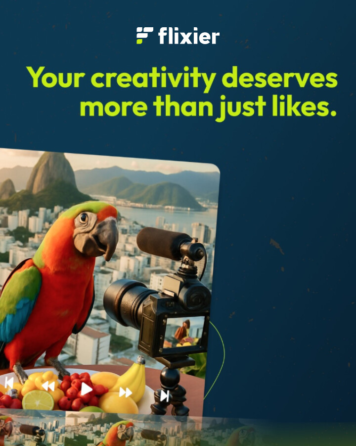 apps_aware's tweet image. 🎬 Create standout videos, publish in minutes, and start earning—no sponsors required.

🐦 Even the parrot’s in production mode.
🌐 go.appsaware.com/flixier

#Flixier #MonetizeCreativity #VideoEditingTools #CloudVideoEditing #FlixierForCreators #2025CreatorTools